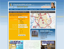 Tablet Screenshot of charlotteofficeguide.com